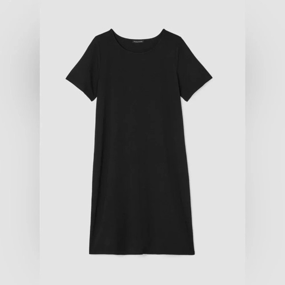 Eileen Fisher Stretch Jersey Knit Jewel Neck Dress Size SP
Stretch Classic - Picture 1 of 8